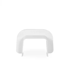 Durable Plastic Trunking Wall Passage Off White 90x65 Connector Air Con