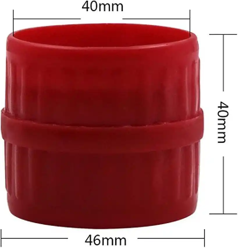 RED TUBE REAMER PVC, PPR, COPPER, BRASS & ALUMINUM 3/16" - 1 1/2" DEBURRER - Image 2