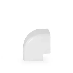 Durable Plastic Trunking External Corner White 80x60 Connector Air Conditioning