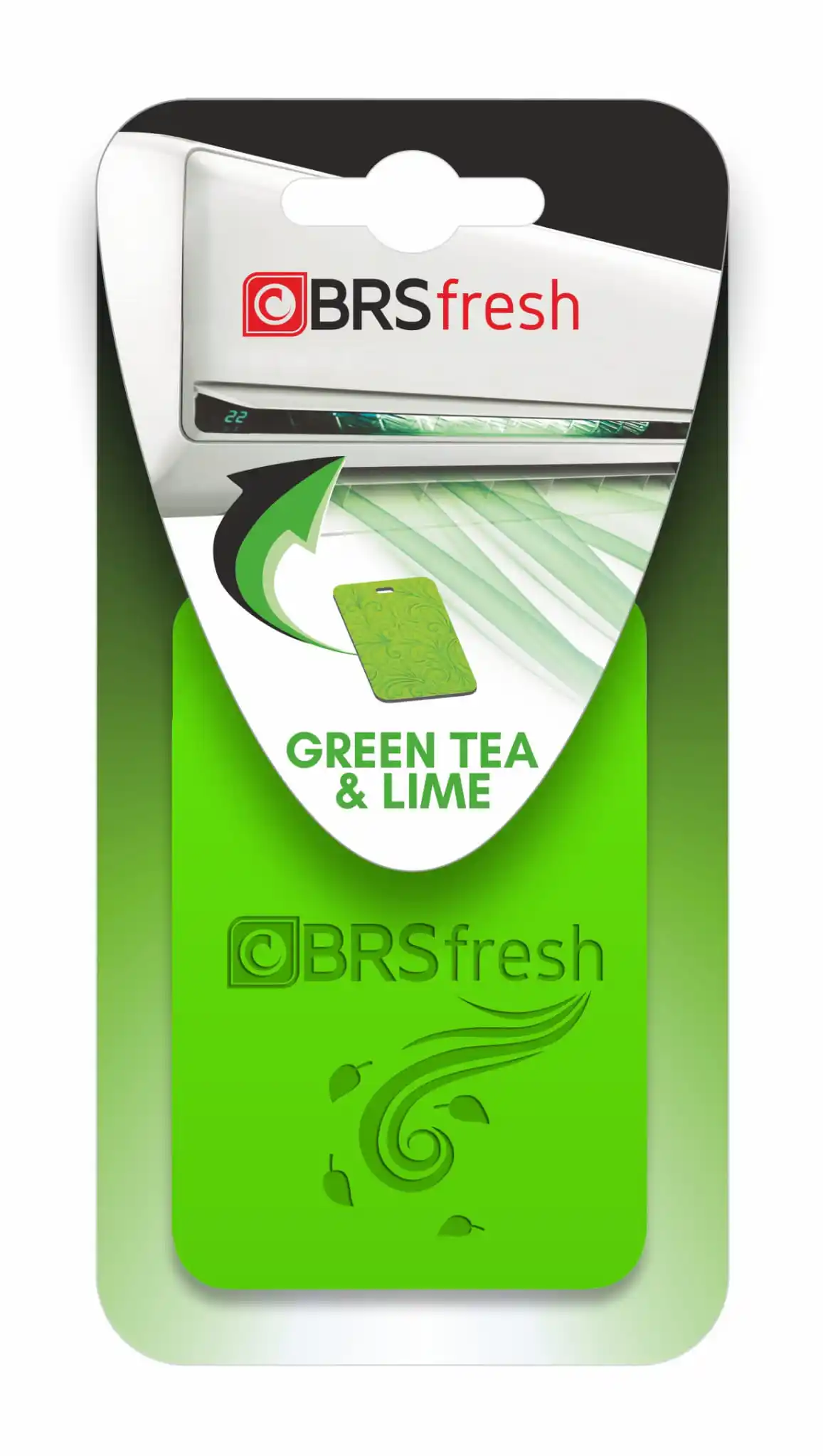 BRS Fresh Air Conditioning Fragrance Insert Green Tea & Lime - Image 2