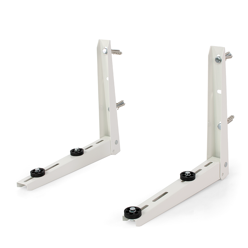 450mm AC wall bracket in white with 120kg load capacity for air conditioner and heat pump outdoor units